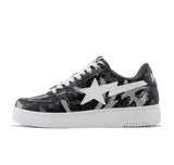 A Bathing Ape Bape Sta Low "CLOT Gray Digital Camo"