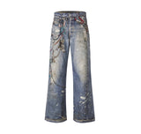 Acne Studios Blue Baggy Fit 1981F Jeans