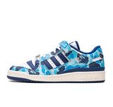 Adidas Forum 84 Low Bape 30th Anniversary Blue Camo