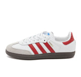 Adidas Samba OG "White Better Scarlet"