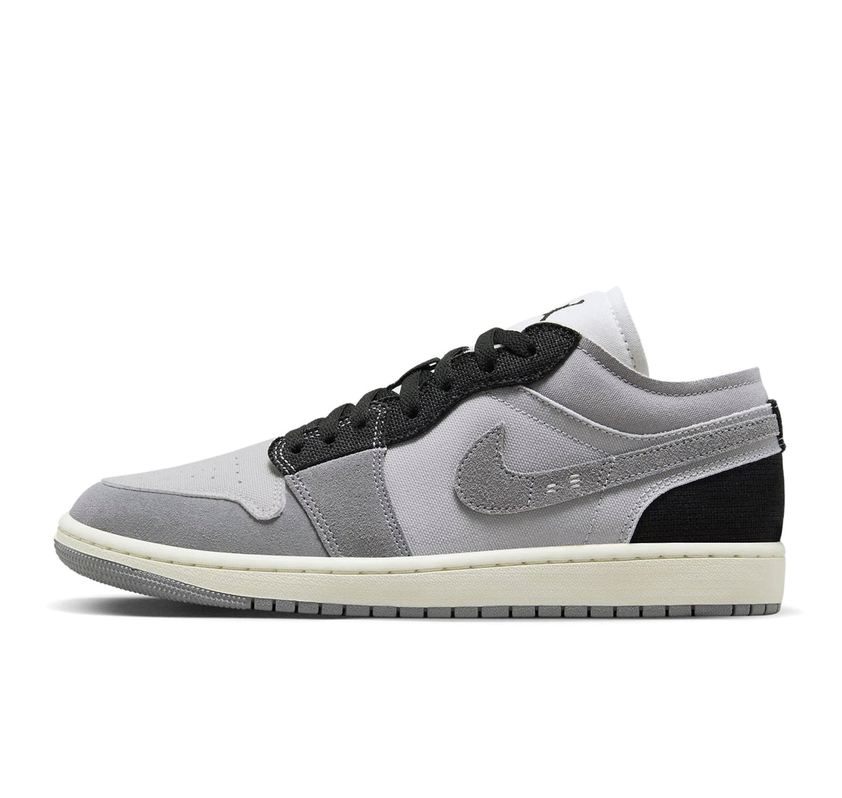Air Jordan 1 Low Craft "Inside Out Cement Grey"