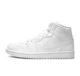 Jordan 1 Mid "Triple White"