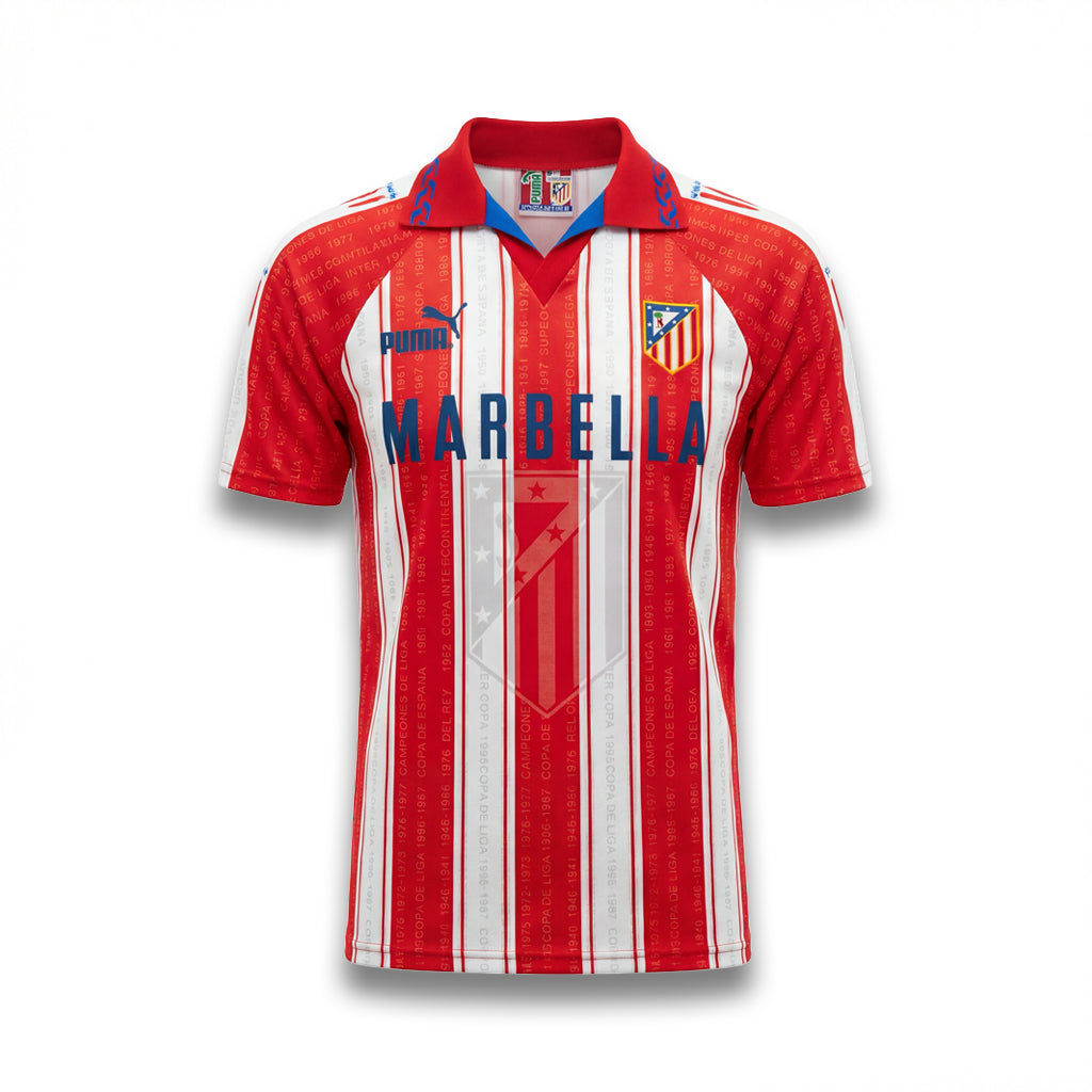 Atletico Madrid 1995/96 Camiseta Local Retro