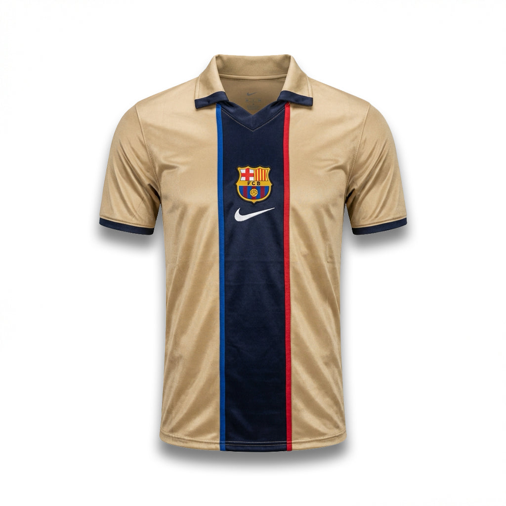 Barcelona 2001/02 Camiseta Visita Retro