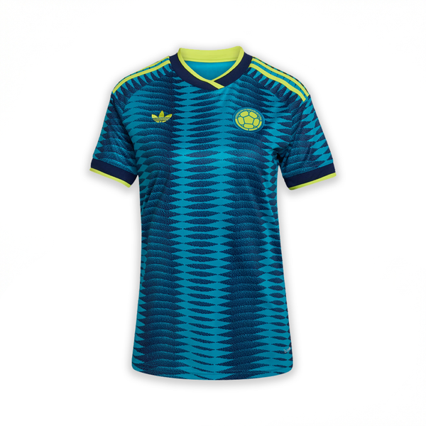Camiseta Selección Colombia Mundial 2026 Visita Mujer