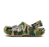 Crocs Classic Clog "A Bathing Ape ABC Camo Green"