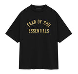Fear of God Essentials Jersey Crewneck Tee Black (FW24)