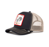 GOORIN BROS COCK - BLACK & BEIGE