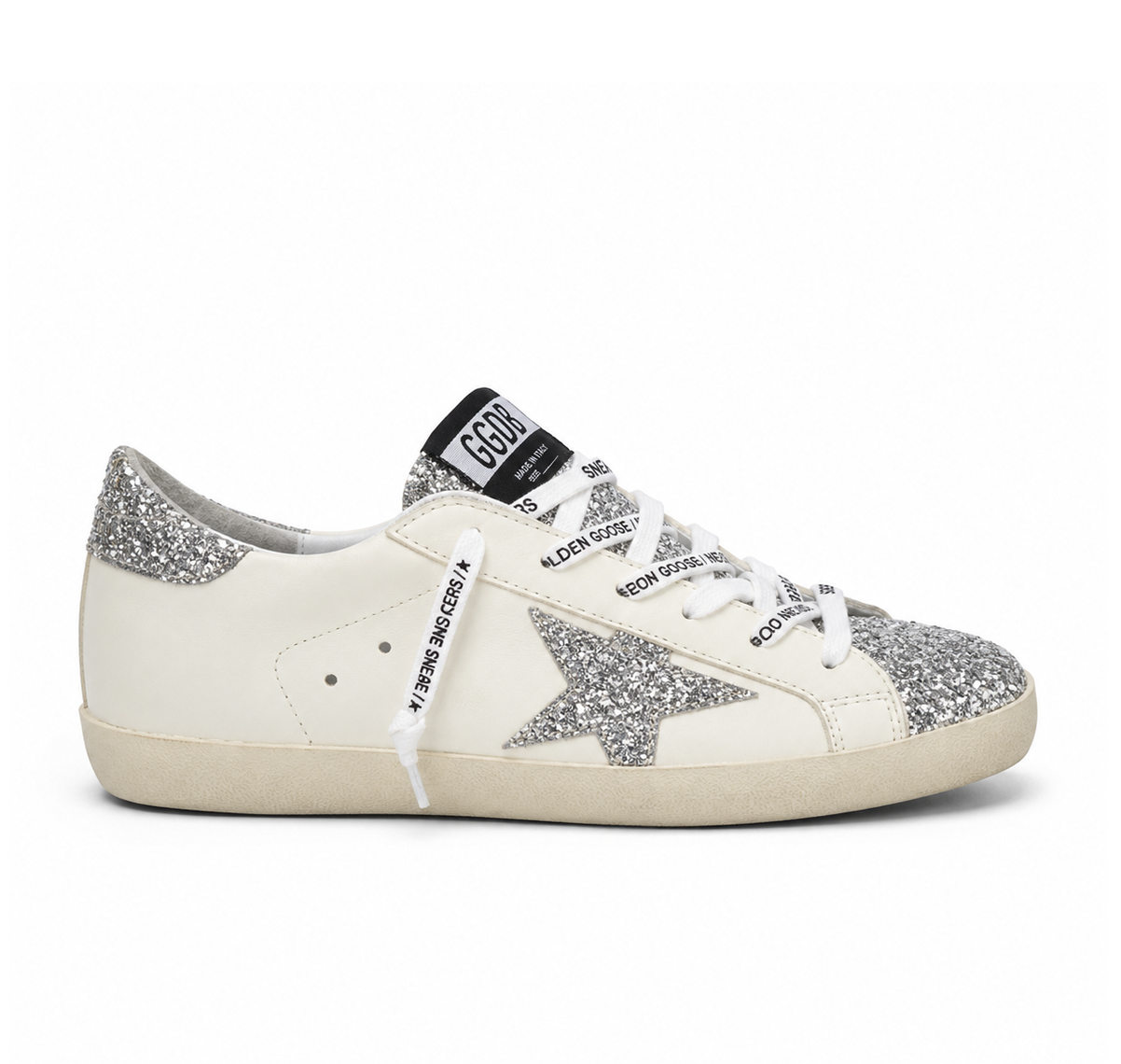 Golden Goose Superstar “White Silver Glitter” - comprar en Colombia con envío gratis
