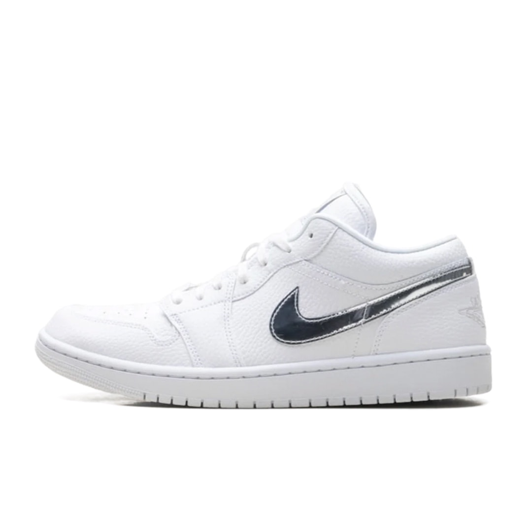 Jordan 1 Low "White Metallic Silver" - vista 1