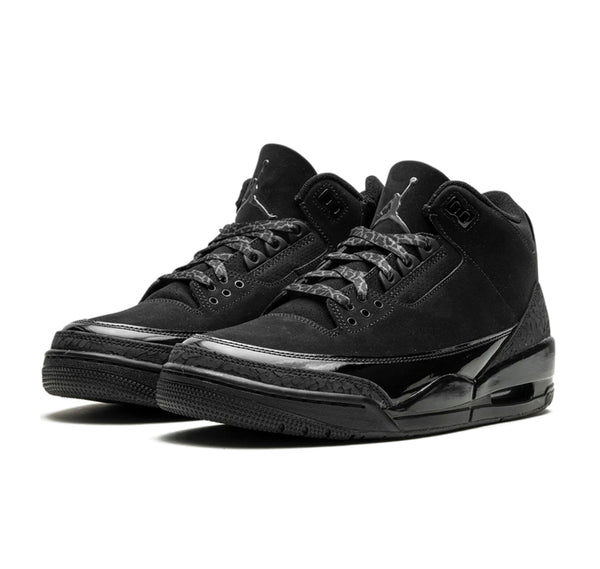 Jordan 3 Retro "Black Cat (2025)" - vista alterna