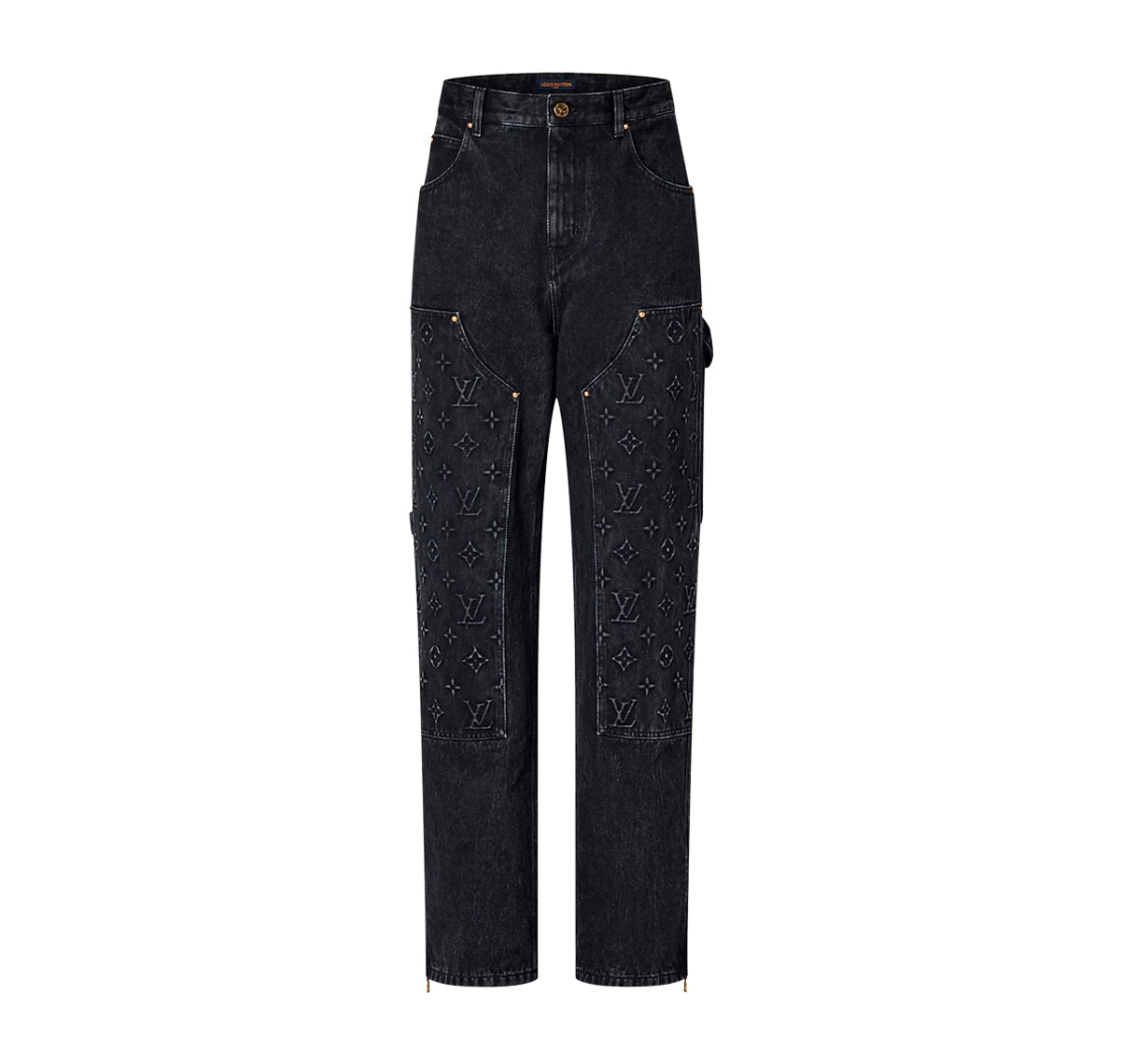 Louis Vuitton Denim Carpenter Jean Black