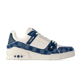 Louis Vuitton LV Trainer "Indigo Cream Blue"