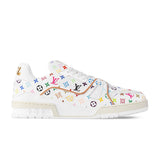 Louis Vuitton LV Trainer Takashi Murakami White