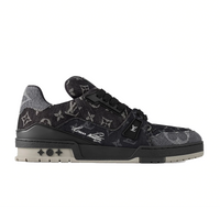 Louis Vuitton LV Trainer "Black Monogram Denim"