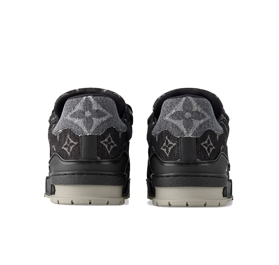 Louis Vuitton LV Trainer "Black Monogram Denim"