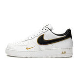 Nike Air Force 1 Low '07 LV8 "Double Swoosh White Metallic Gold"