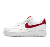 Nike Air Force 1 Low "Essential Gym Red Mini Swoosh"