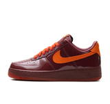 Nike Air Force 1 Low "Patent Leather Dark Team Red Safety Orange"