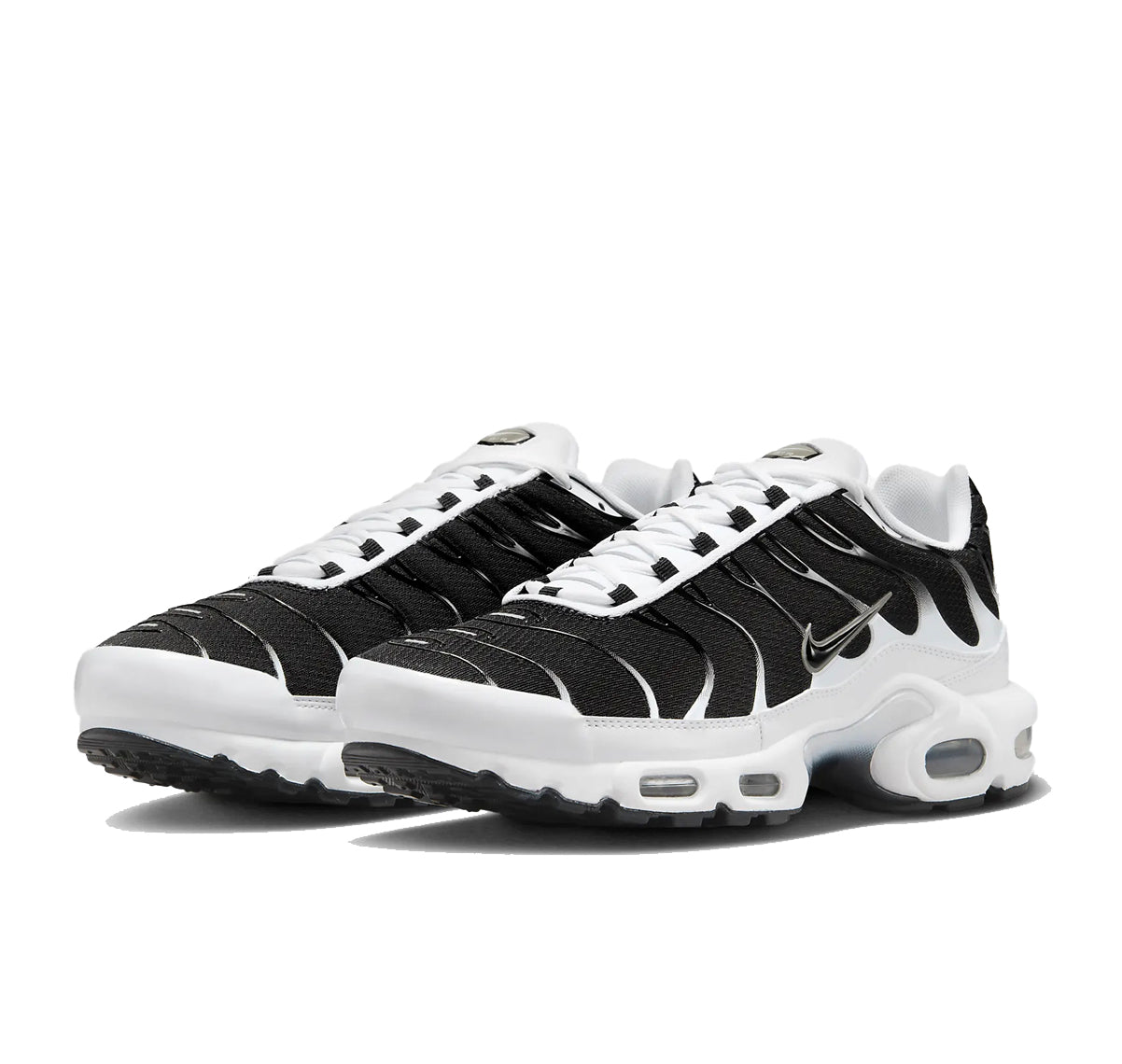 Nike Air Max Plus TN White Black Metallic Pewter