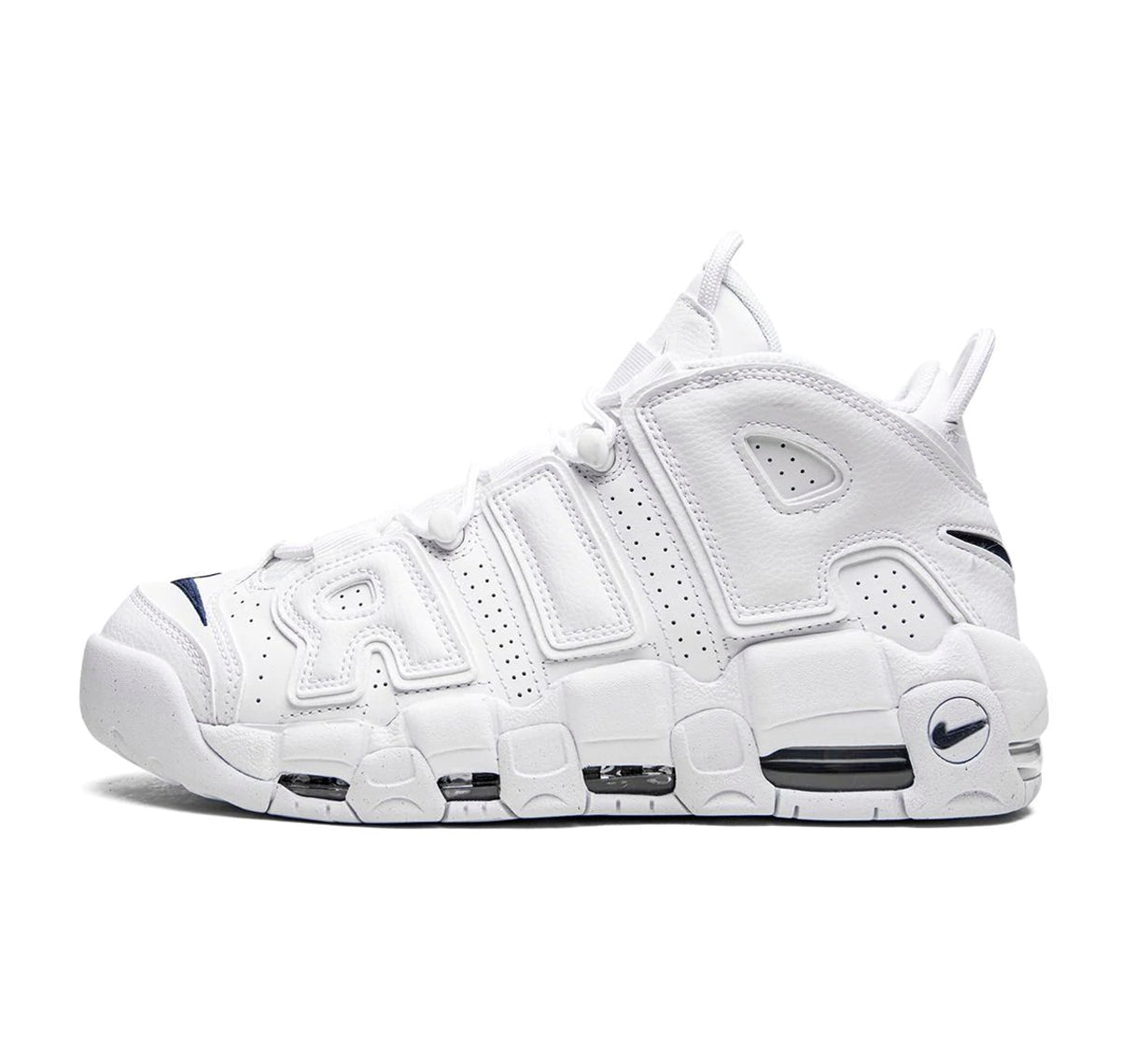 Nike Air More Uptempo 96 White White Midnight Navy