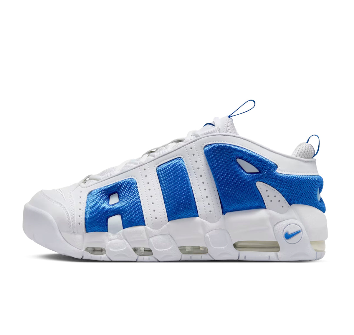 Nike Air More Uptempo Low White Hyper Royal
