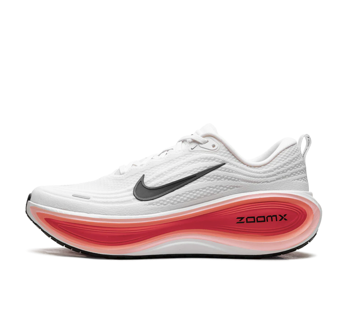 Nike Vomero Plus "White Black Bright Crimson"