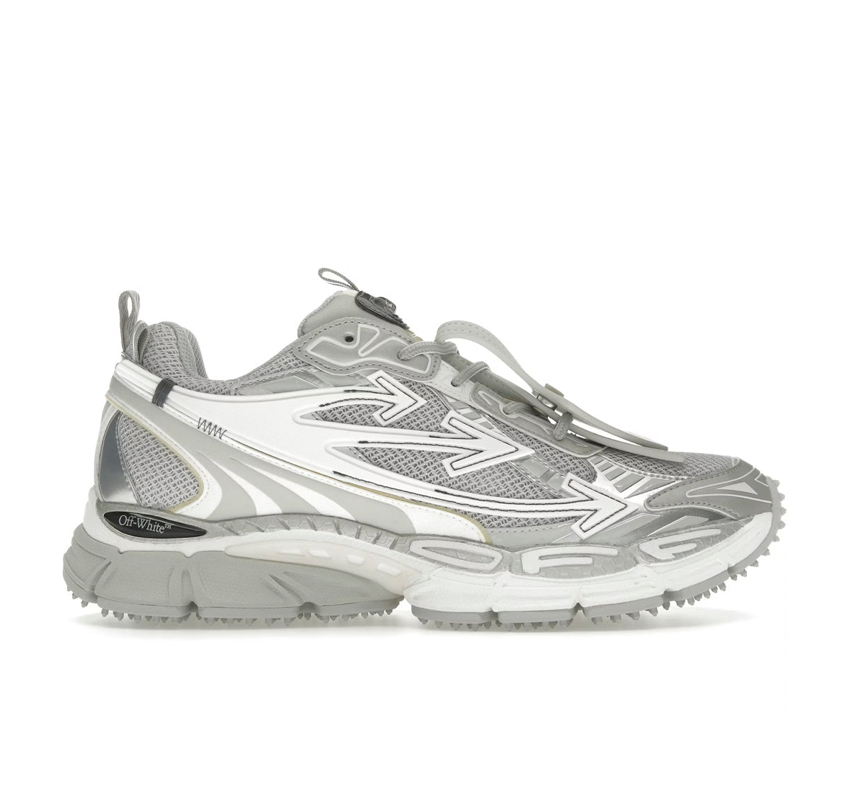 OFF-WHITE Be Right Back Gray Silver