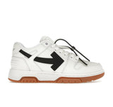 OFF-WHITE Out Of Office OOO Low Tops "White Black Gum"