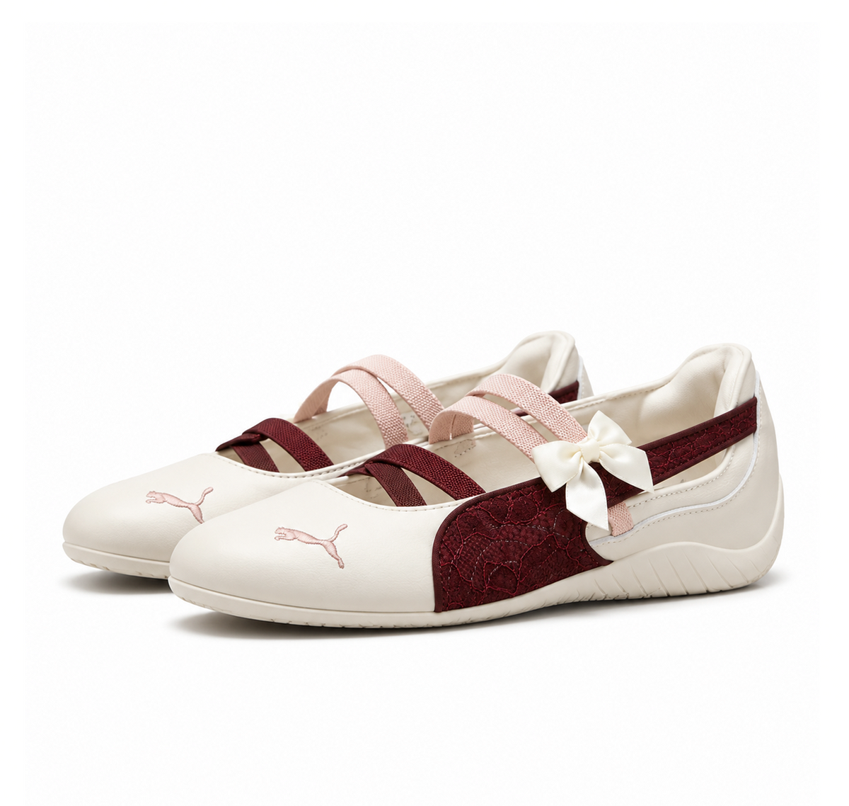 Puma Speedcat Ballet "Frosted Ivory Ruby Shimmer"