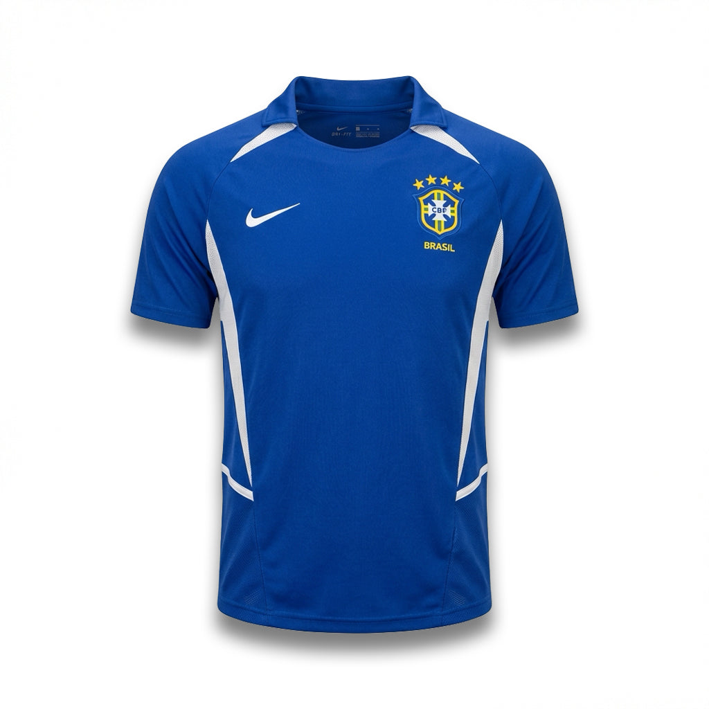 Selección Brasil 2002 Camiseta Mundial Visita Retro