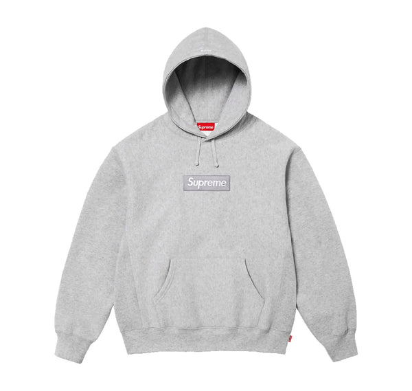 Supreme Box Logo Hooded Sweatshirt Sweatshirt (FW24) Heather Grey