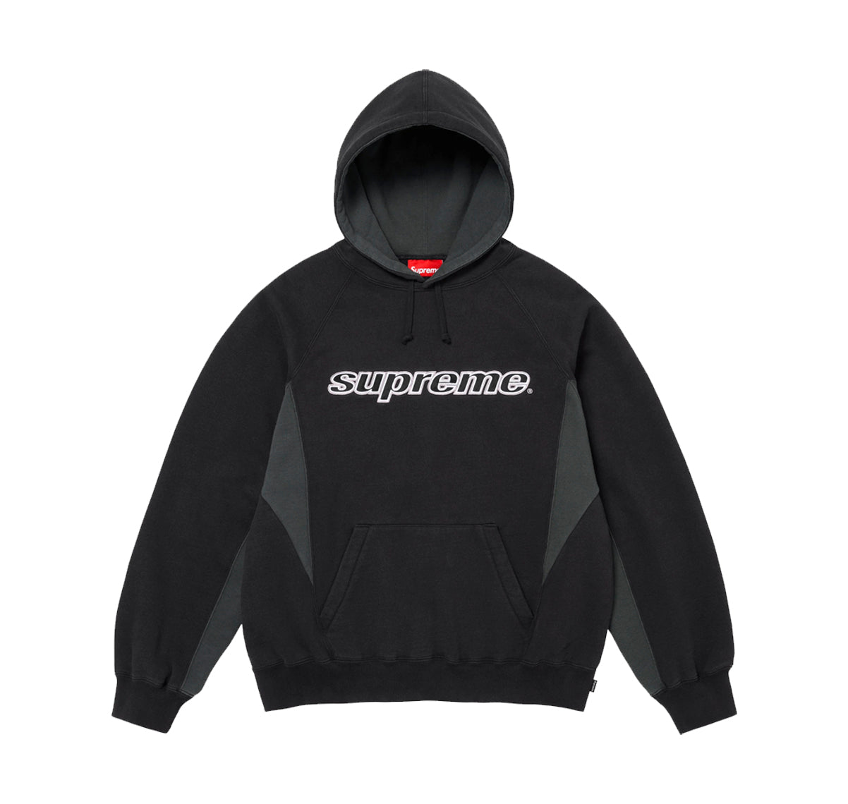 Supreme Division Hooded Sweatshirt Black