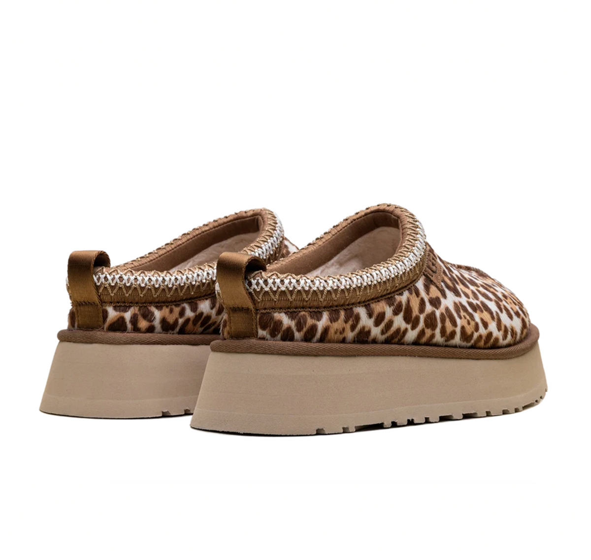 UGG Tazz Plains Slipper "Felicity Leopard Jasmine"