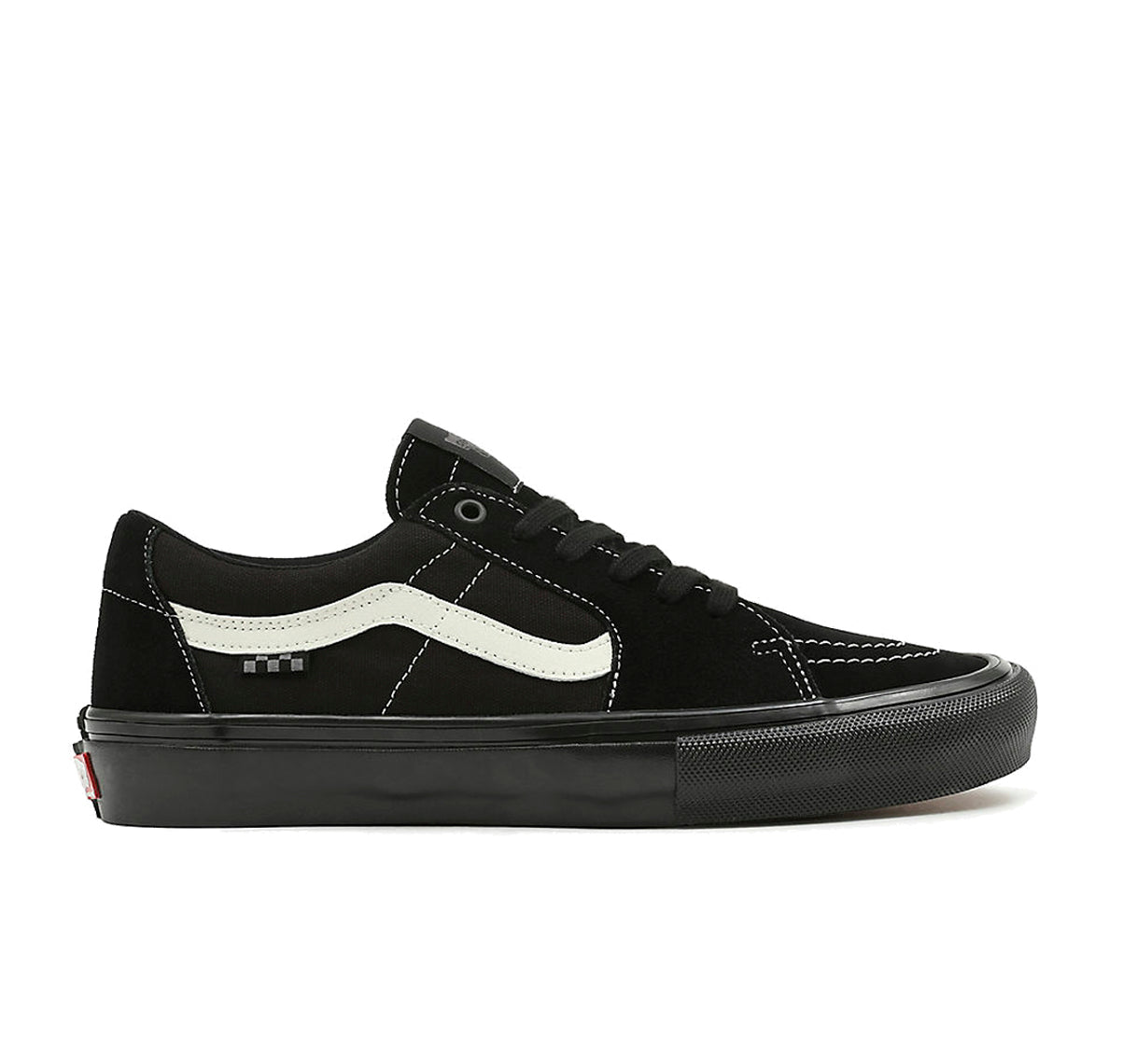 Vans Sk8-Low Black White Contrast Stitch