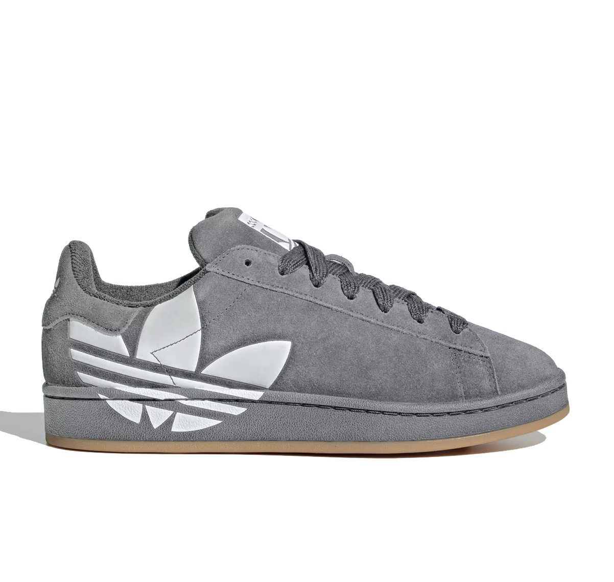 adidas Campus 00s "Grey White Gum Oversized Logo"