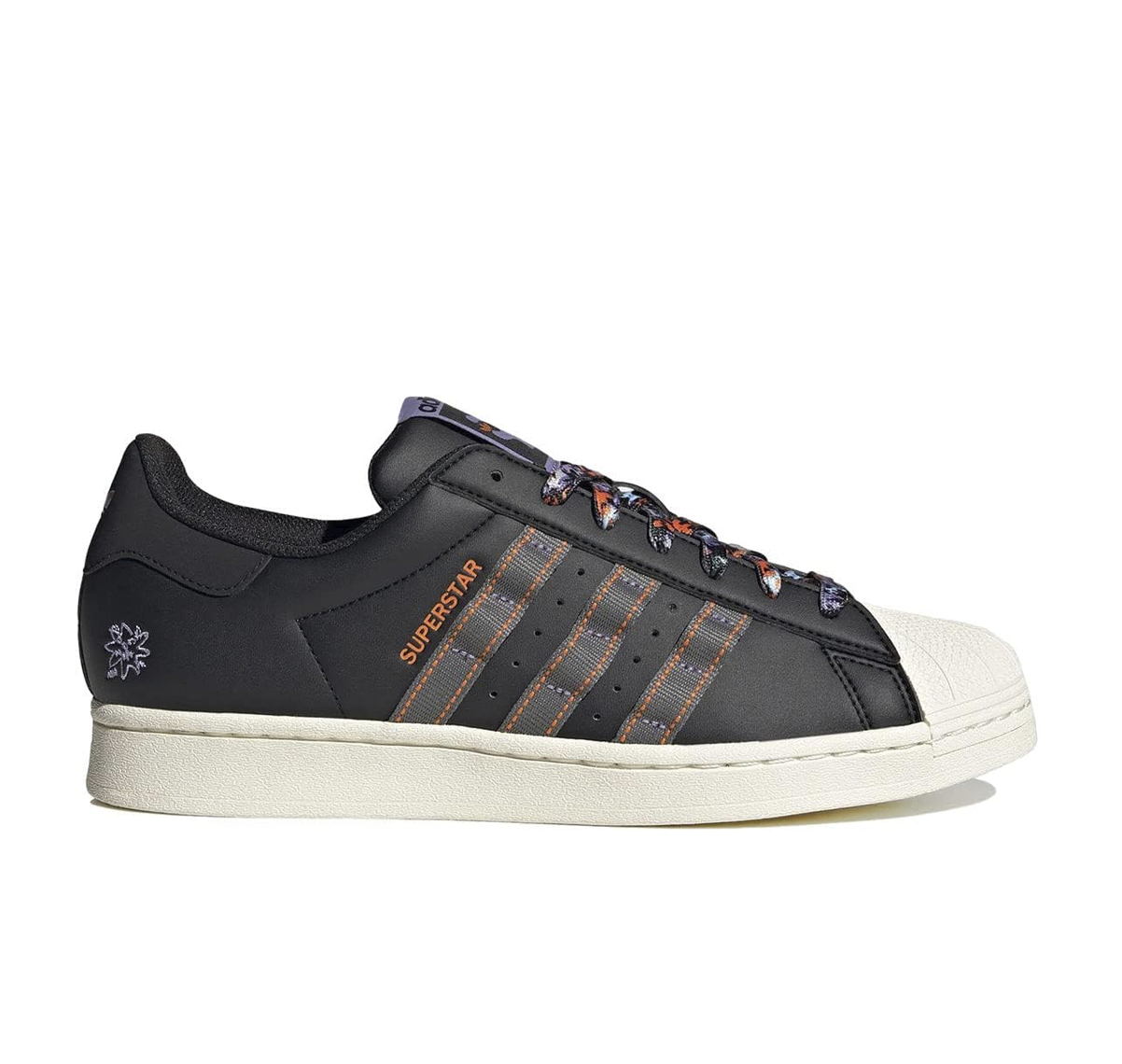 adidas Superstar "Core Black Ash Unity Orange"