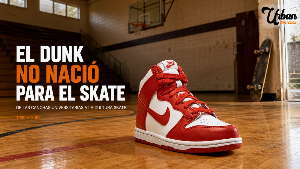 El Nike Dunk no nació para el skate: cómo un tenis de baloncesto terminó convirtiéndose en un ícono de la calle