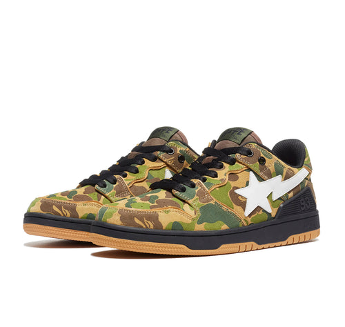 A Bathing Ape Bape SK8 Sta ABC Camo Green