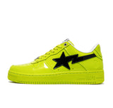 A Bathing Ape Bape Sta #2 Yellow Patent
