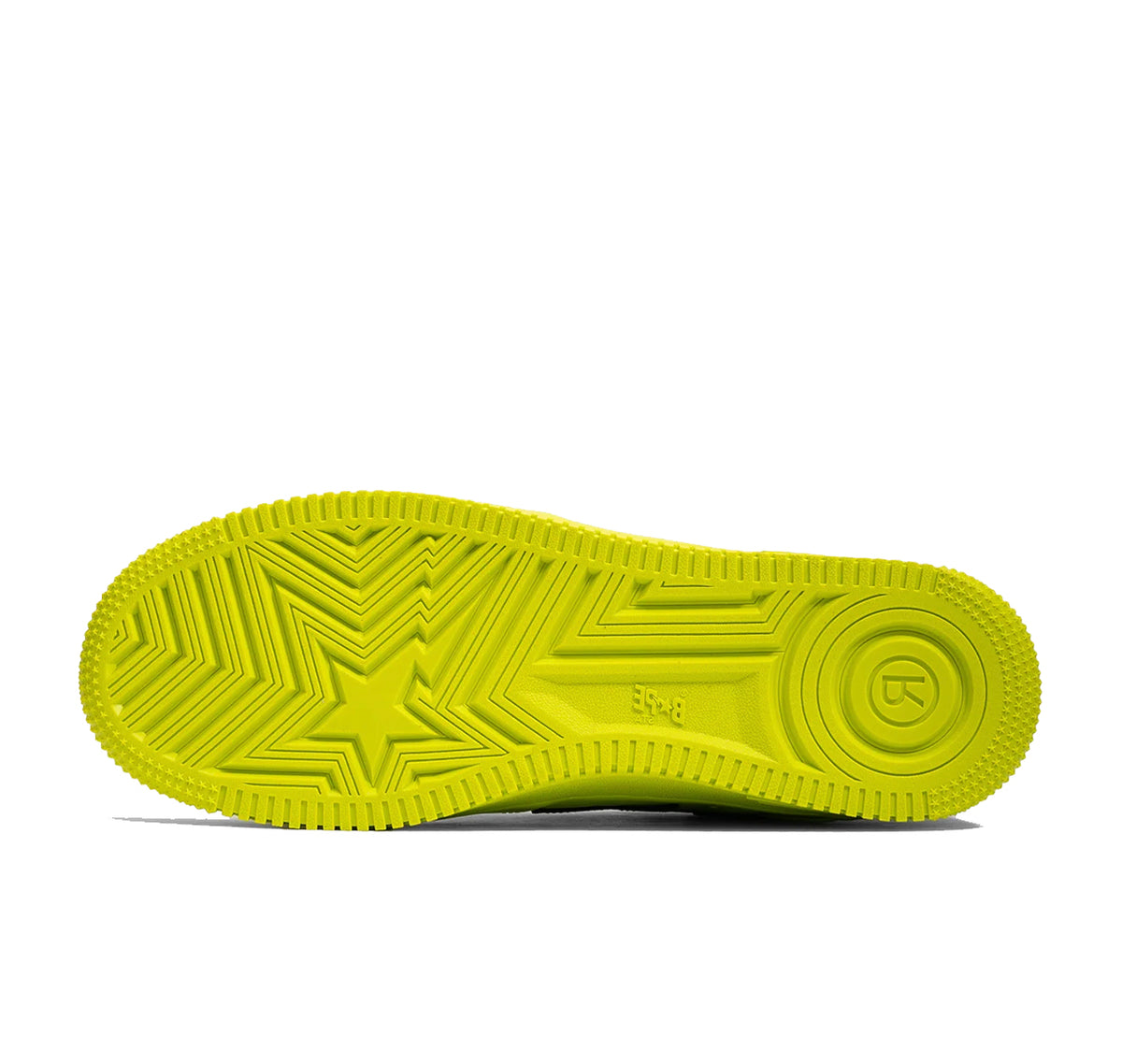 A Bathing Ape Bape Sta #2 Yellow Patent