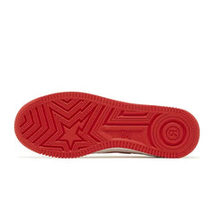 A Bathing Ape Bape Sta Low #6 Red