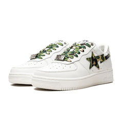 A Bathing Ape Bape Sta Low ABC Camo White Green