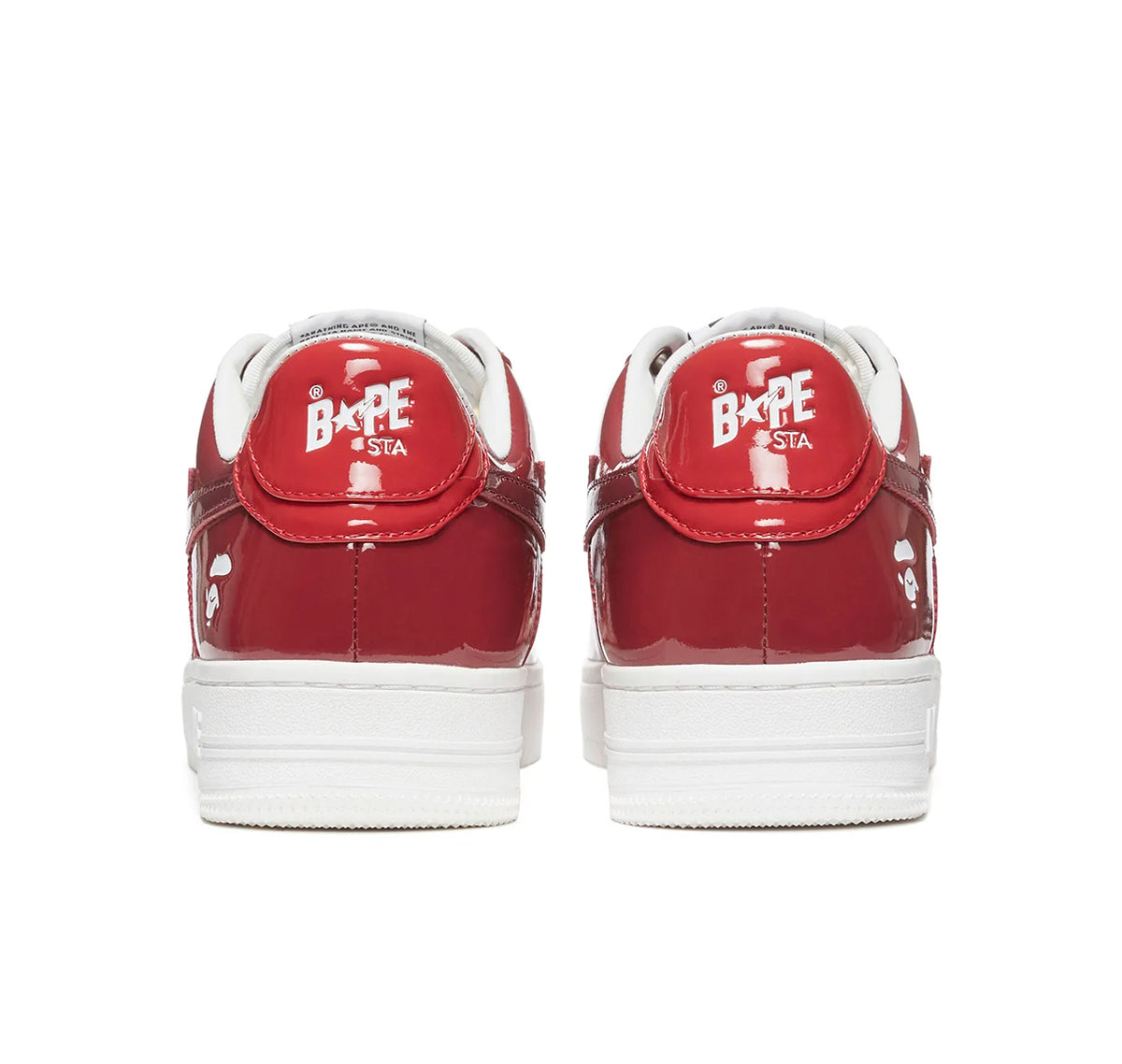 A Bathing Ape Bape Sta Low Color Camo Combo Red