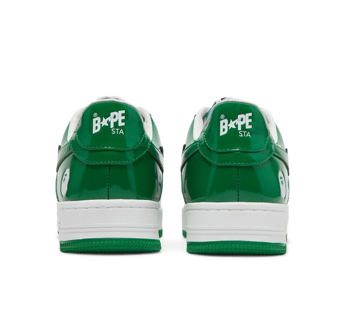 A Bathing Ape Bape Sta Low Green