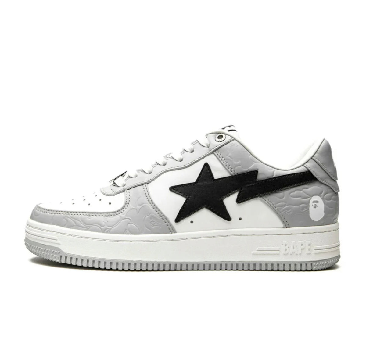 A Bathing Ape Bape Sta Low Grey Black