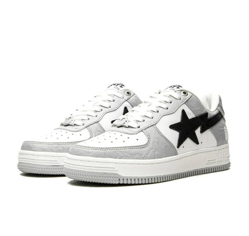A Bathing Ape Bape Sta Low Grey Black