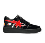 A Bathing Ape Bape Sta Low Shark Black