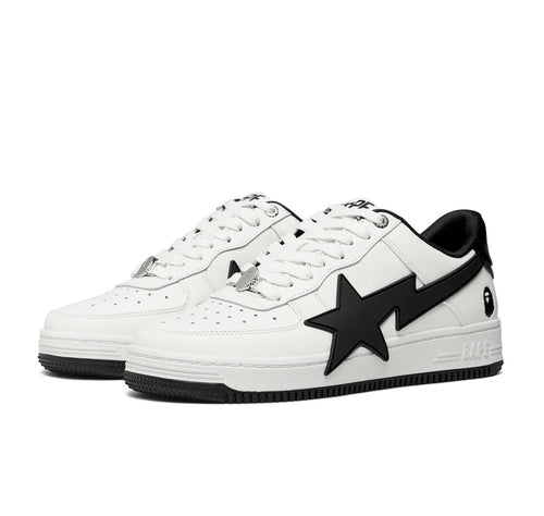 A Bathing Ape Bape Sta OS #2 White Black