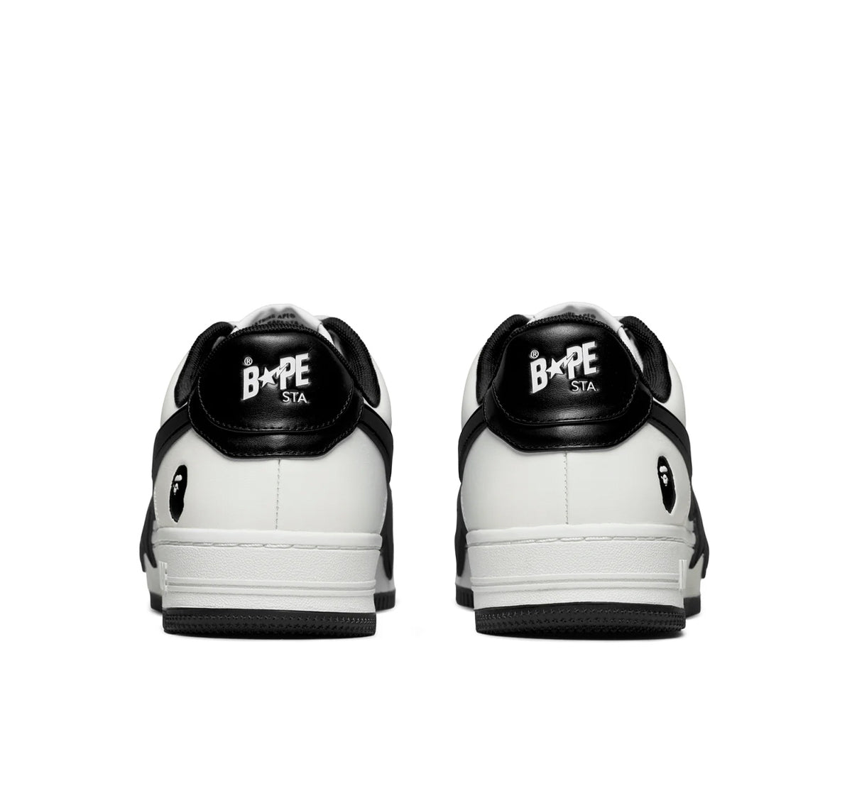 A Bathing Ape Bape Sta OS #2 White Black